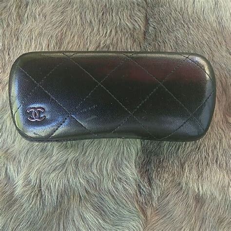 chanel sun glasses blue|Chanel sunglass case price.